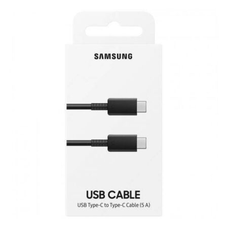 CABLE SAMSUNG  TIPO C A TIPO C 5A BLACK