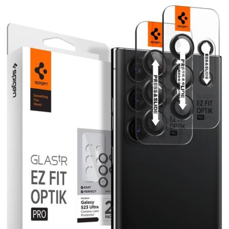 Protector Spigen para lente de cámara [EZ Fit Optik Pro] Para Galaxy S23 Ultra