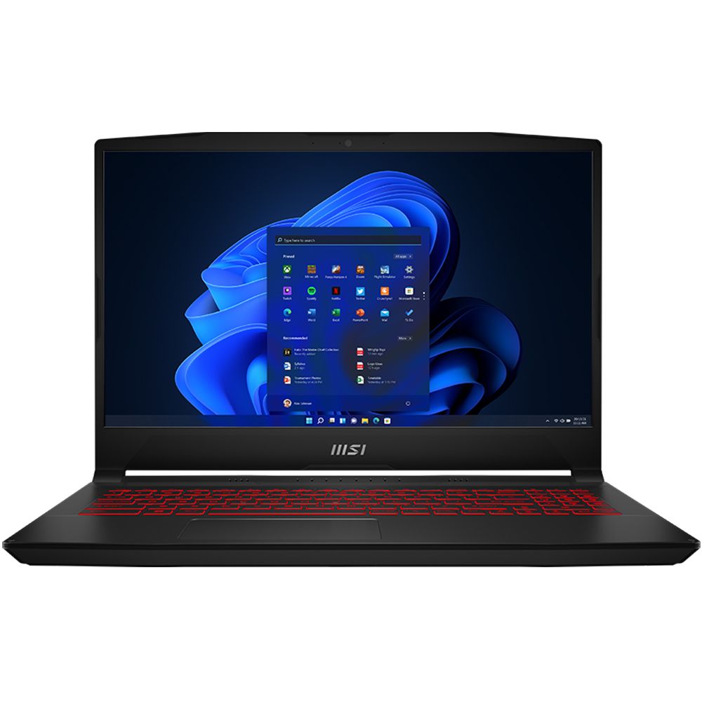 Notebook MSI Katana GF66 12UGSK-831 15.6" Intel Core i9-12900H RTX 3070 Ti 8 GB