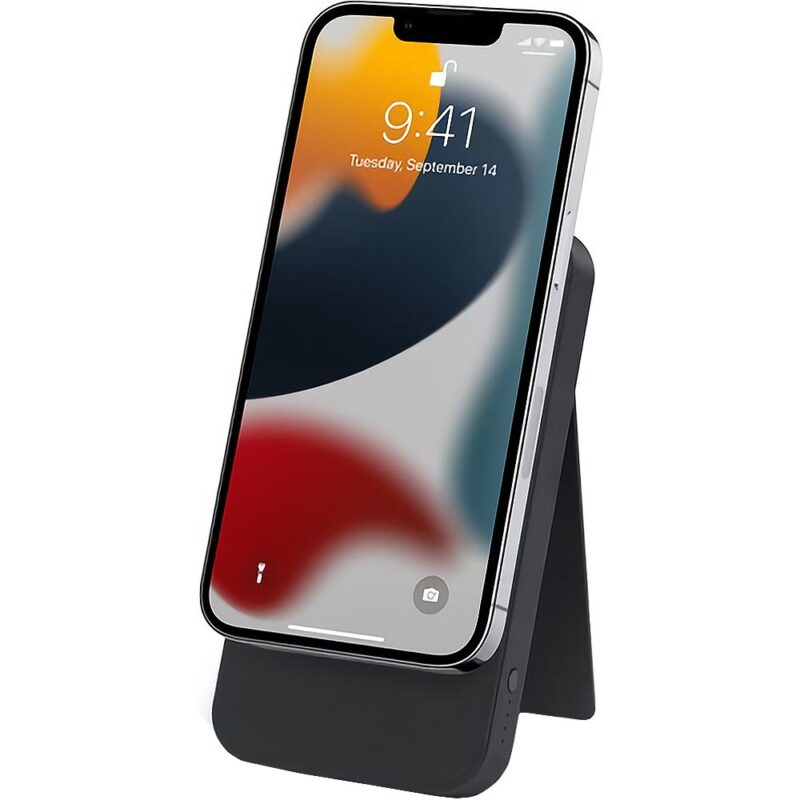 Cargador Portátil Magnético Mophie PowerStation Stand 10.000 MAh - Negro - Image 2
