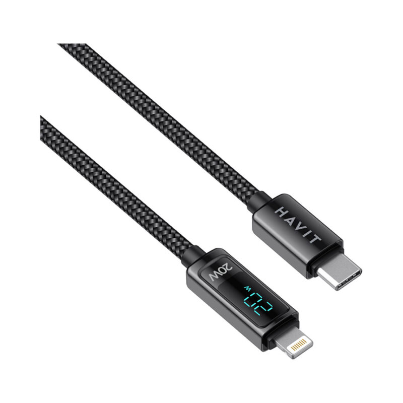 Cable Havit CB6246 USB-C a Lightning - Image 2