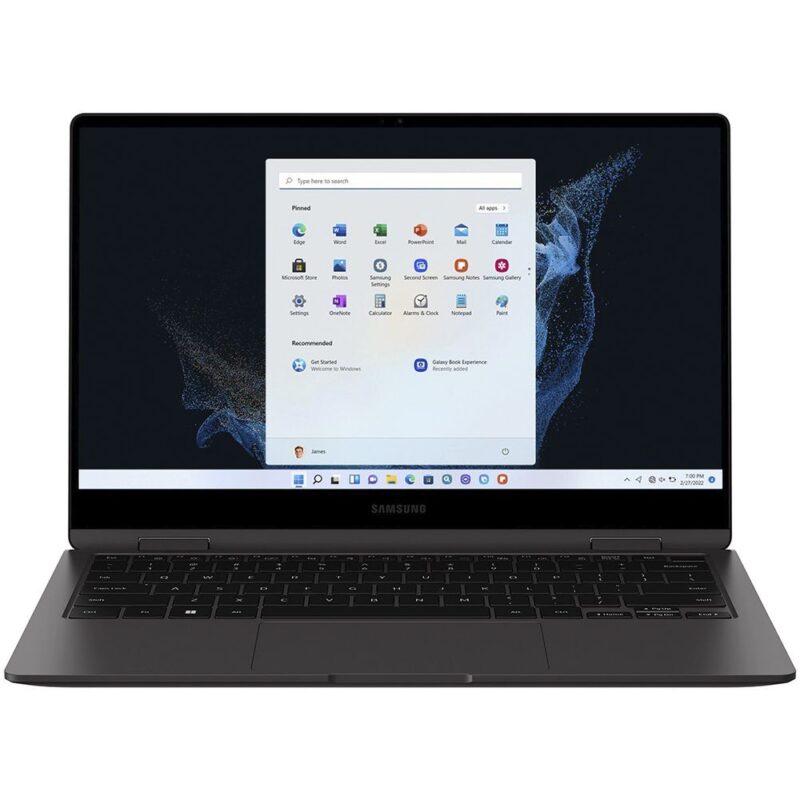 Notebook Samsung Galaxy Book 2 360 NP730QED 13.3" Intel Core I5-1235U 8 GB DDR4 256 GB SSD