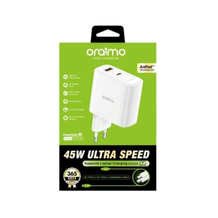 CARGADOR ORAIMO POWER GAN 45W