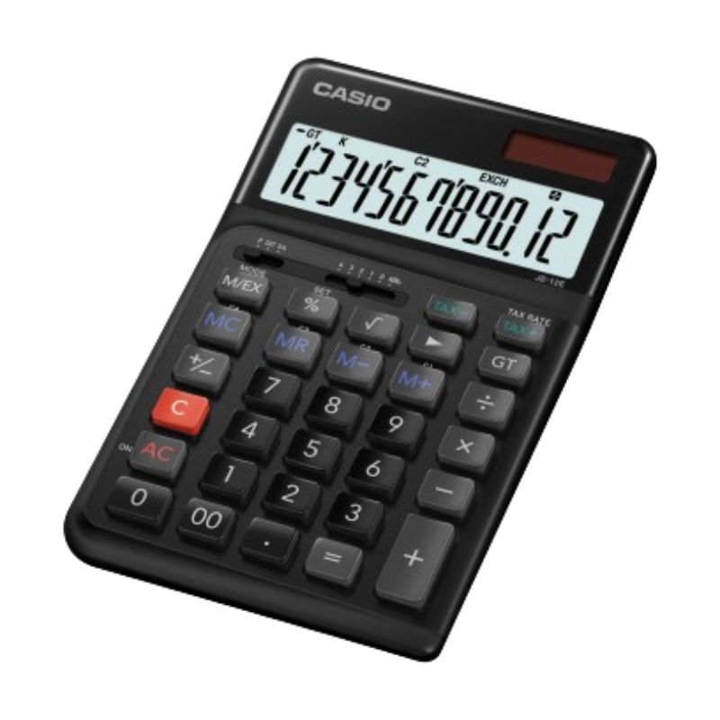 Calculadora Casio JE-12E Negro - Image 3