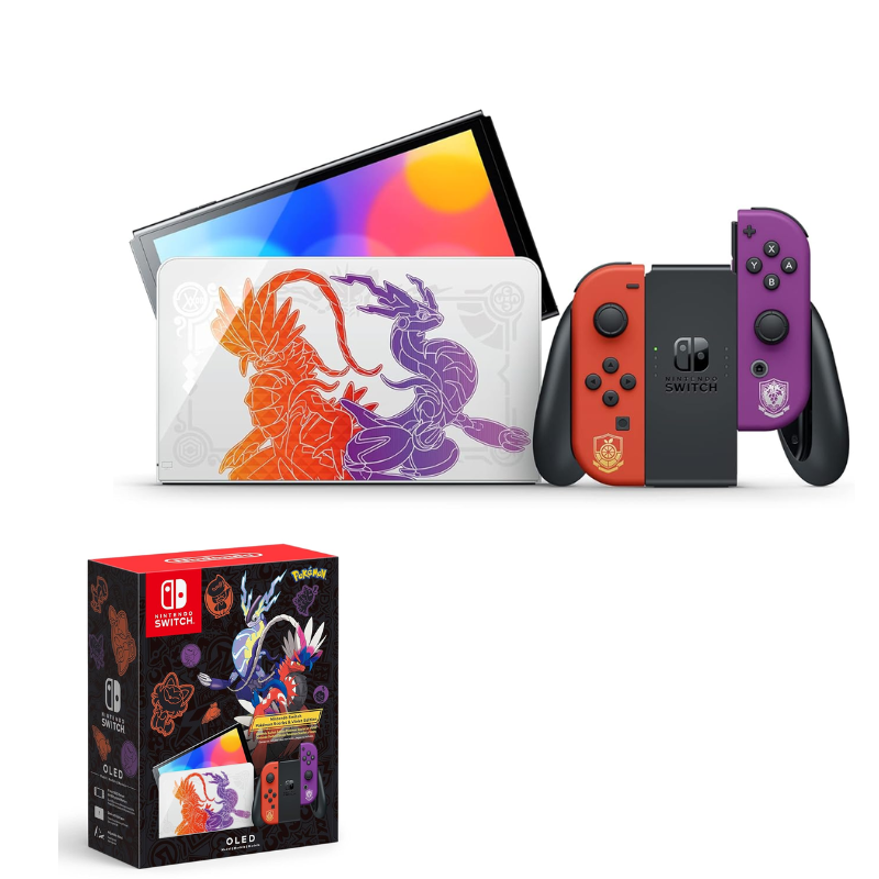 Nintendo Switch OLED (Pokémon Scarlet y Violet Edition) 64GB Edición Especial - Image 2