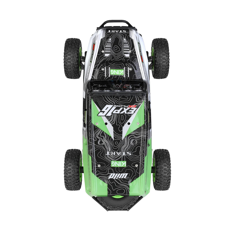 Carro Wltoys 1/12 Jeep Exp16 Racing 40km 4wd Green 124006 - Image 2