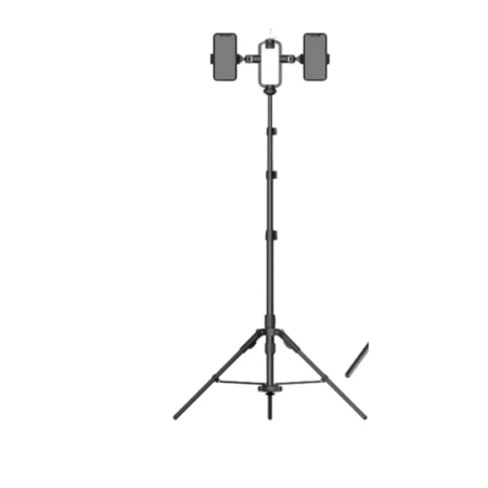 Trípode Oberon OR‑PL2605 hasta 1,90 cm con Rotación 360°