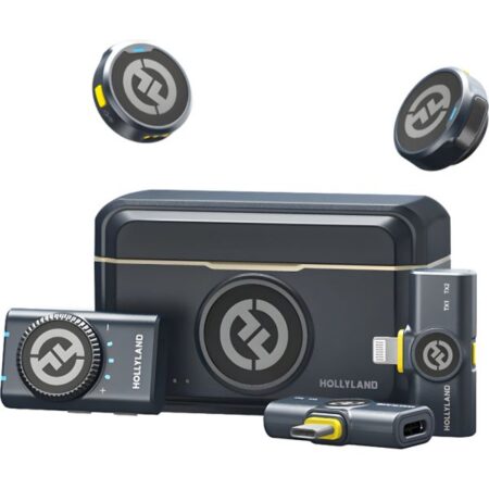 Micrófono Inalámbrico Hollyland Lark M2 Combo (USB-C + Lightning)