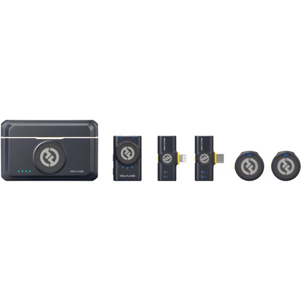 Micrófono Inalámbrico Hollyland Lark M2 Combo (USB-C + Lightning) - Image 2
