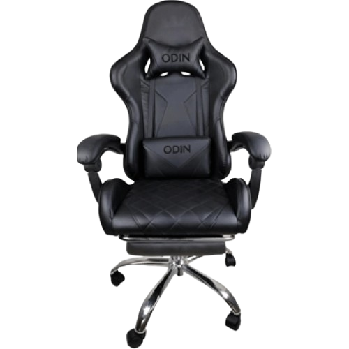 SILLA GAMER EMPOLI CON REPOSAPIE ODIN EM-G01 (HESX0105)-NEGRO