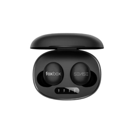 Auricular FOXBOX SENSE TWS Negro
